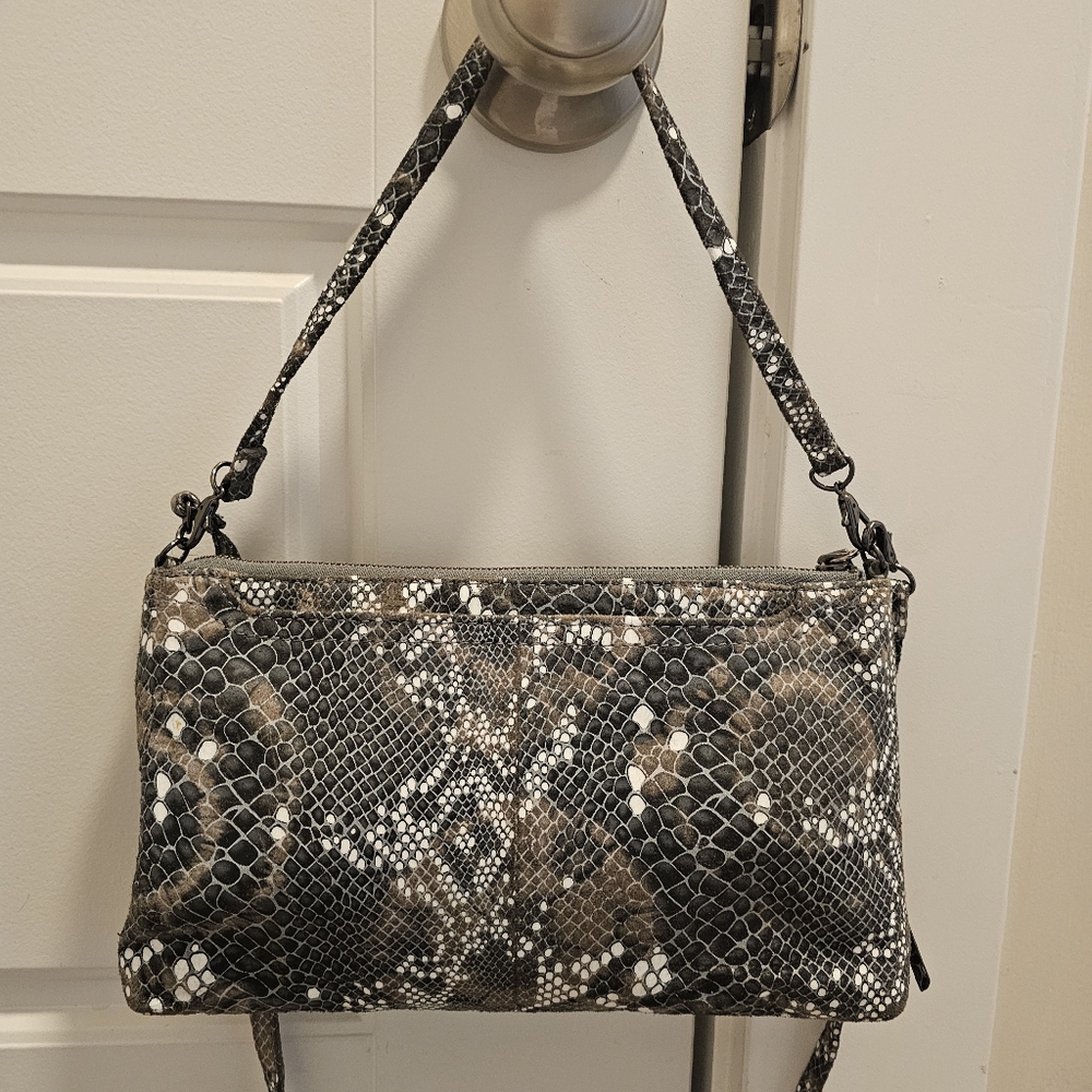 Hobo International Snakeskin Leather Bag - Picture 3 of 10